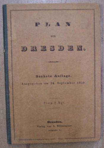 Plan Von Dresden. Sechste Auflage. (1 of 2)