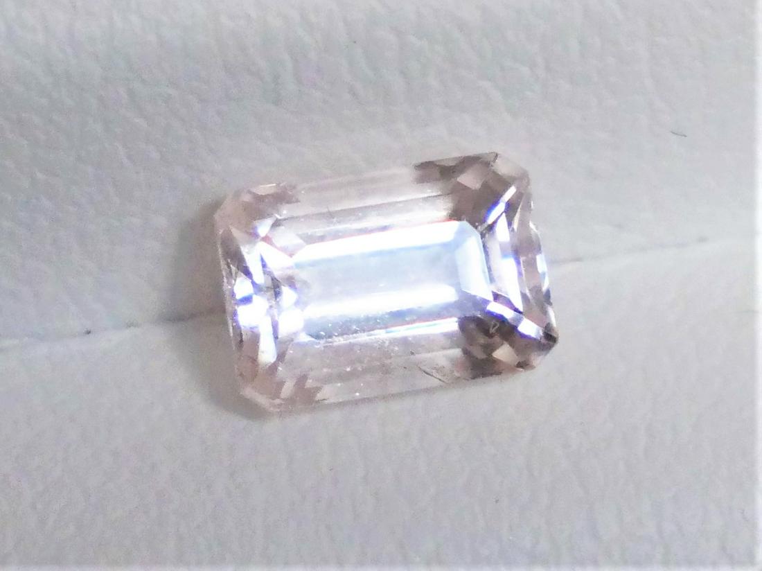 MORGANITE 1.31 ct **EMERALD CUT** (1 of 1)