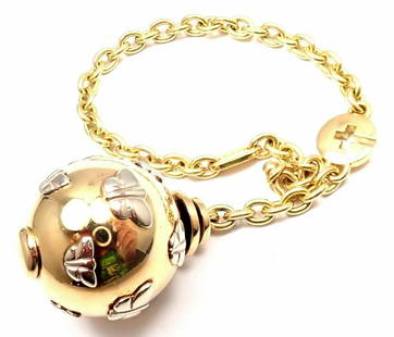 Bvlgari Bulgari 18k Yellow And White Gold Butterfly: Bvlgari Bulgari 18k Yellow + White Gold Butterfly Globe Keychain Bvlgari Bulgari 18k Yellow + White Gold Butterfly Globe Keychain Product Description About This Piece: Metal: 18k Yellow + White