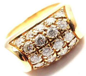 Bvlgari Bulgari 18k Yellow Gold Diamond Band Ring: Bvlgari Bulgari 18k Yellow Gold Diamond Band Ring Bvlgari Bulgari 18k Yellow Gold Diamond Band Ring Product Description About This Piece: Metal: 18k yellow gold Ring Size: Width: 6 10mm Weight