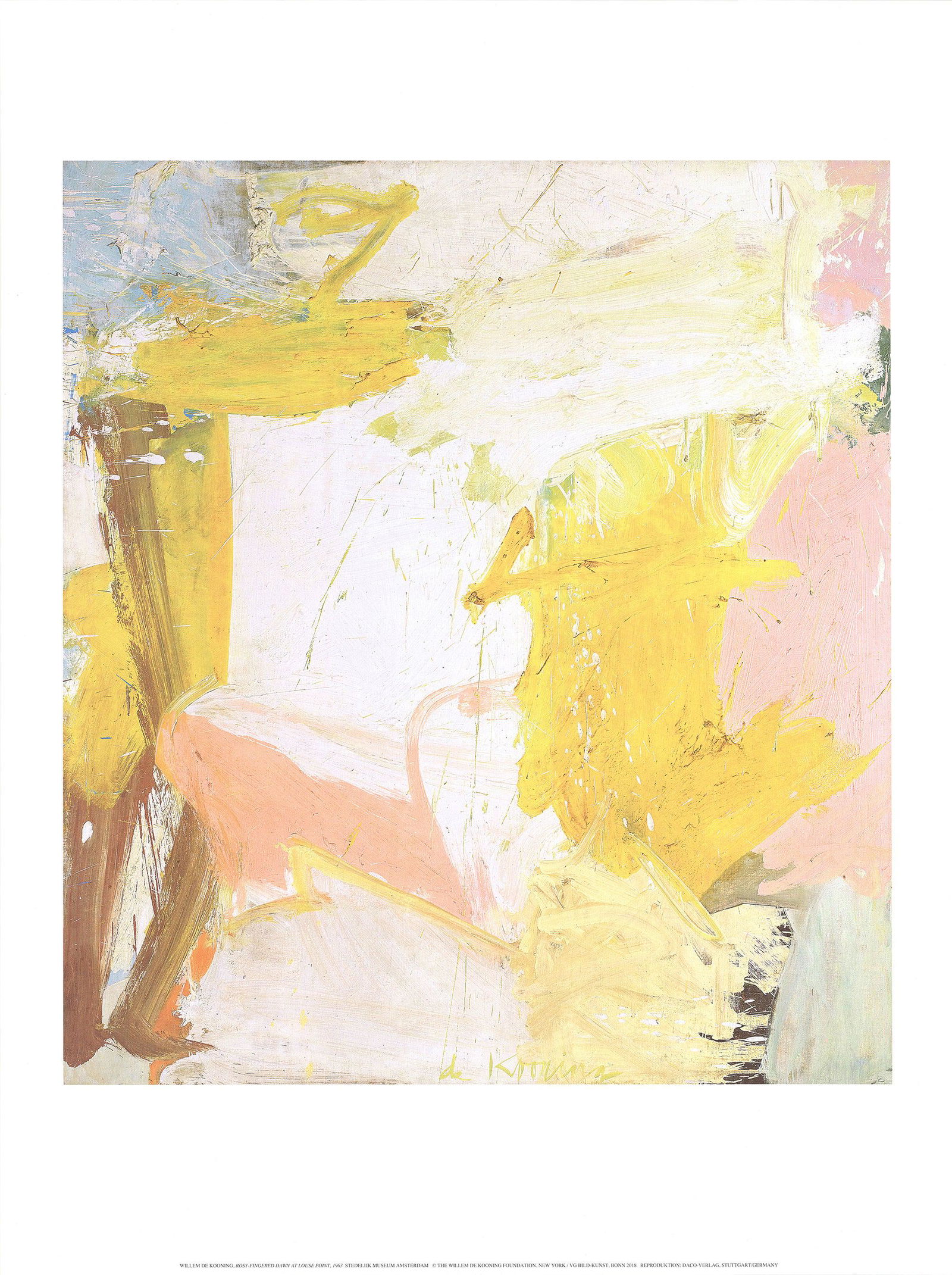 Willem de Kooning - Rosy-Fingered Dawn At Louse Point - (1 of 1)