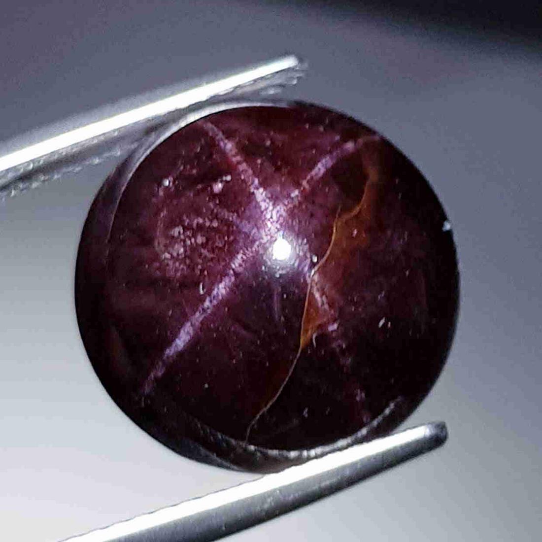 Natural Four Ray Star Garnet 23.85 ct (1 of 4)