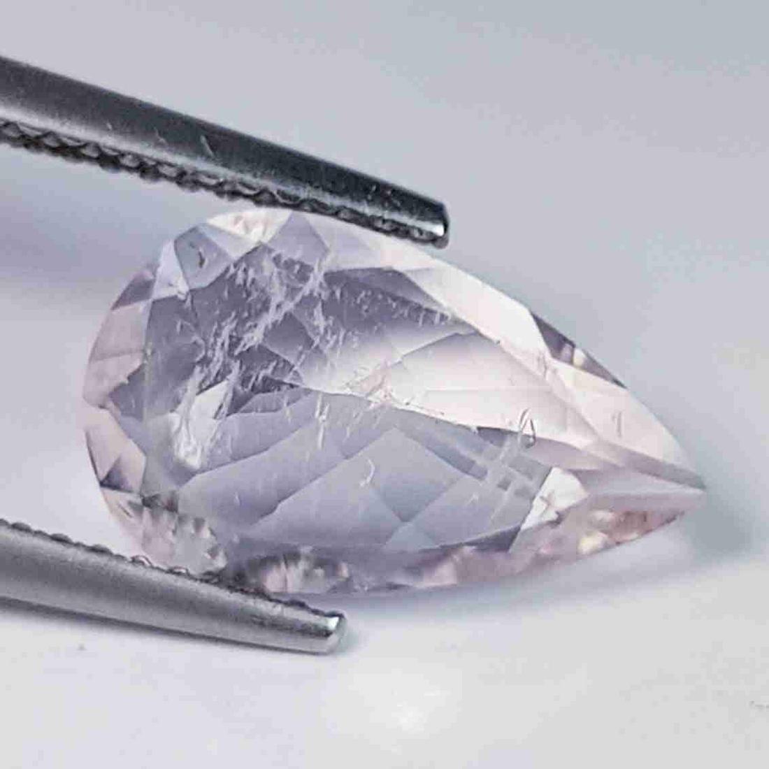Natural Morganite Pear Cut  2.78 ct (1 of 4)