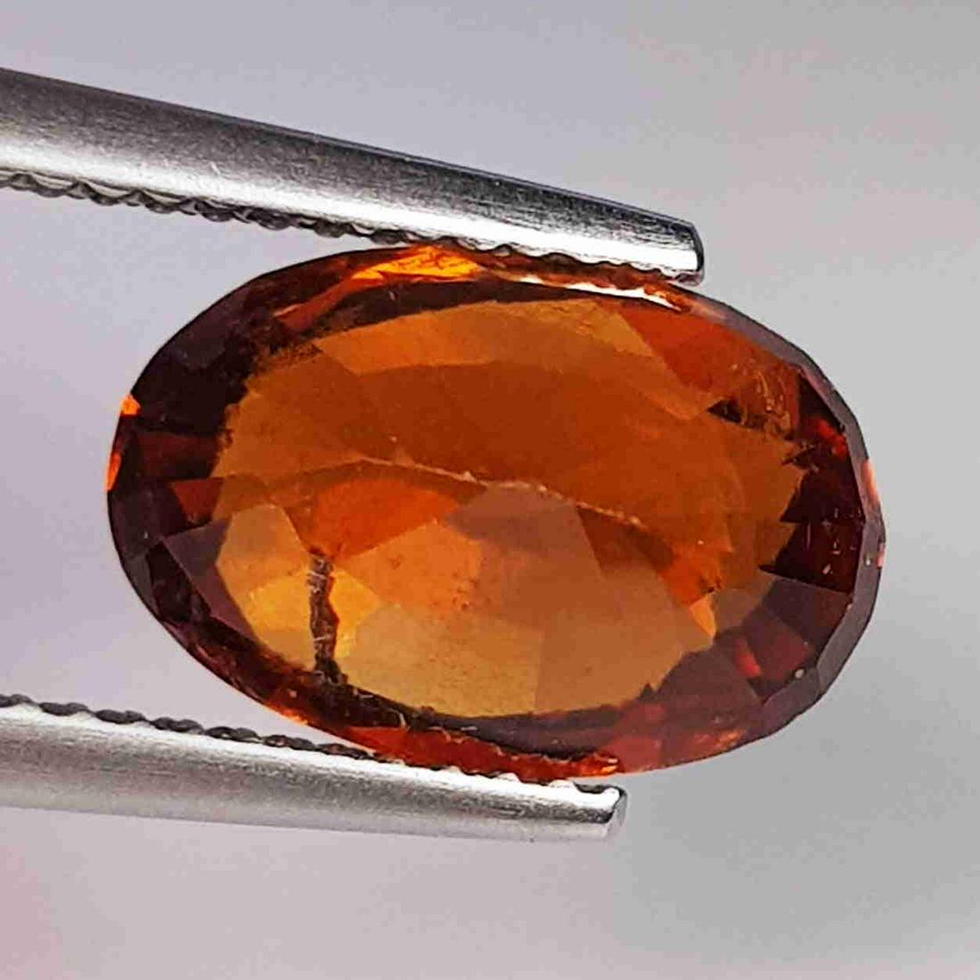 4.32 ct Natural Hessonite Garnet Oval Cut (1 of 4)