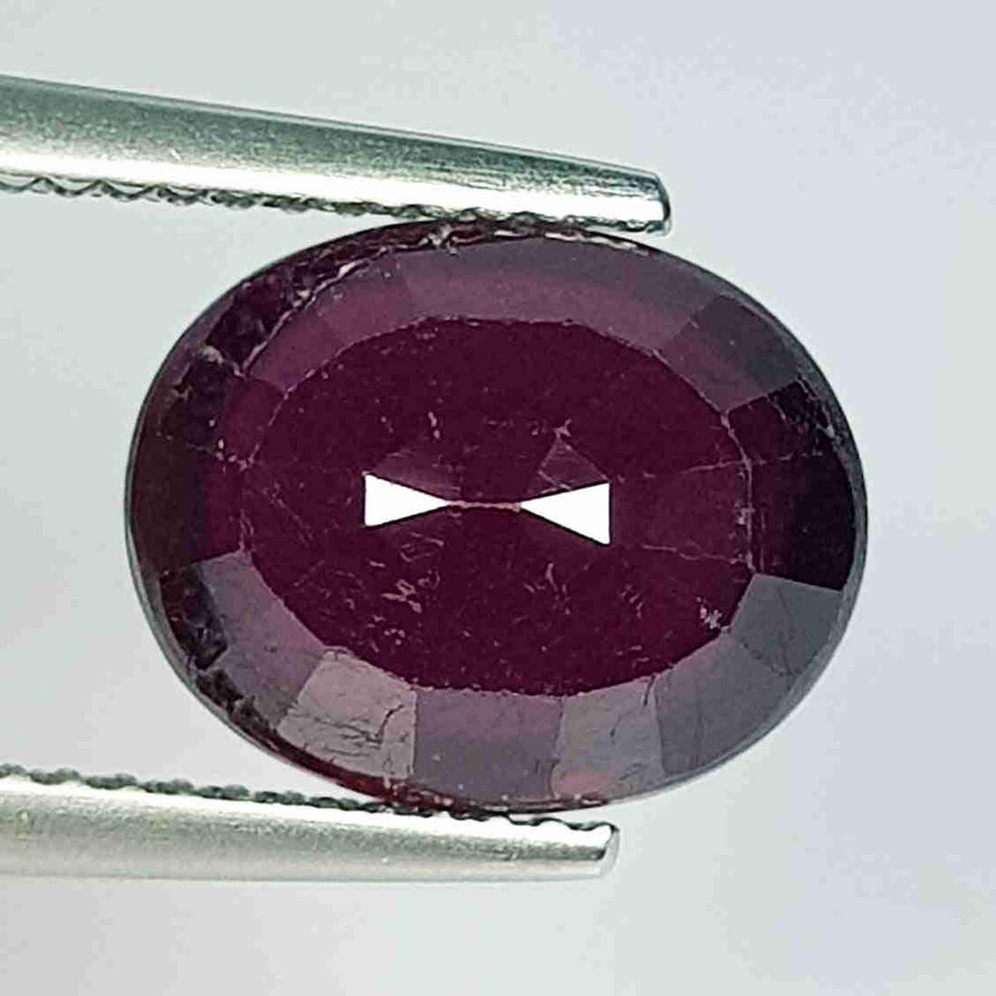 5.34 Ct  Natural Ruby Oval Cut (1 of 4)