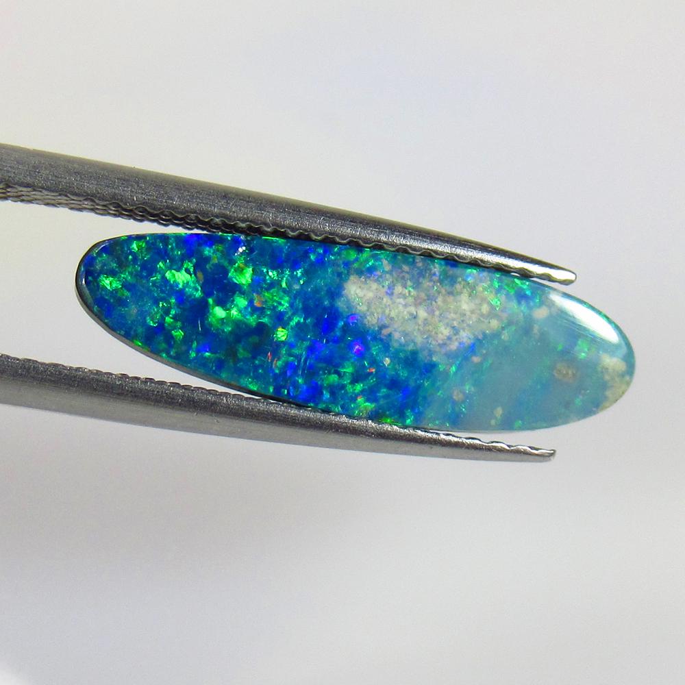 3.78 Ctw Natural Australian Opal Marquise Cabochon: No Reserve! Title: 3.78 Ctw Natural Australian Opal Marquise Cabochon Stone Clarity: Opaque Gemstone: Australian Opal Carat Weights: 3.78 Size/ Dimensions: 19.70 x 6.00 x 3.30 mm Additional Info: Nice