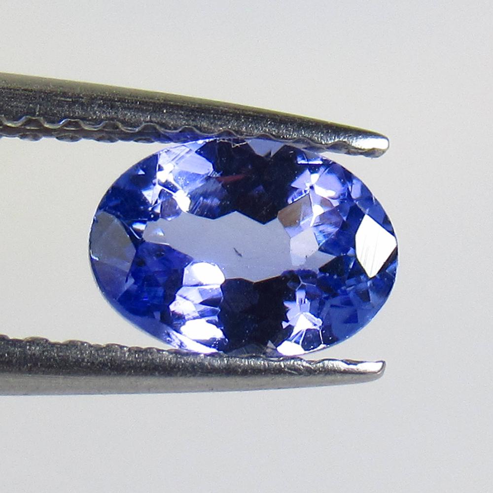 0.82 Ctw Natural Tanzanite Oval Cut: No Reserve! Title: 0.82 Ctw Natural Tanzanite Oval Cut Stone Clarity: VVS Gemstone: Tanzanite Carat Weights: 0.82 Size/ Dimensions: 6.90 x 4.90 x 3.00 mm Additional Info: Oval cut / AAA Purple Blue / 