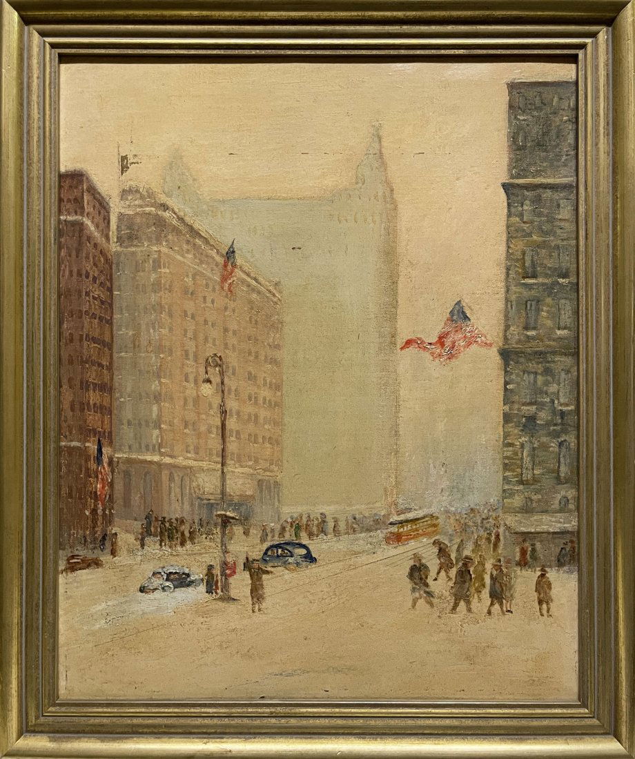 Unsigned Oil Painting (1 of 5)