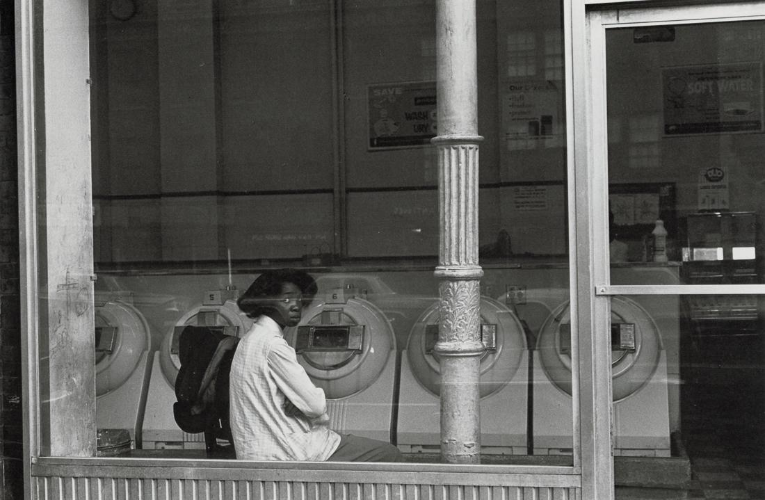 LEE FRIEDLANDER - New York City, 1962: Title: New York City, 1962 Artist: Friedlander, Lee Medium: Photo Litho, 1989, USA Dimensions: 9.35x6.1" Description: Heat Wax Mounted on 11x14" Conservation Board Artist Bio: Lee Friedlander (1934)