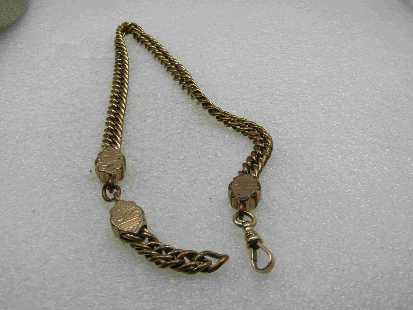 Victorian 12kt G.F. 7.5mm Watch Chain, Decorative (1 of 7)