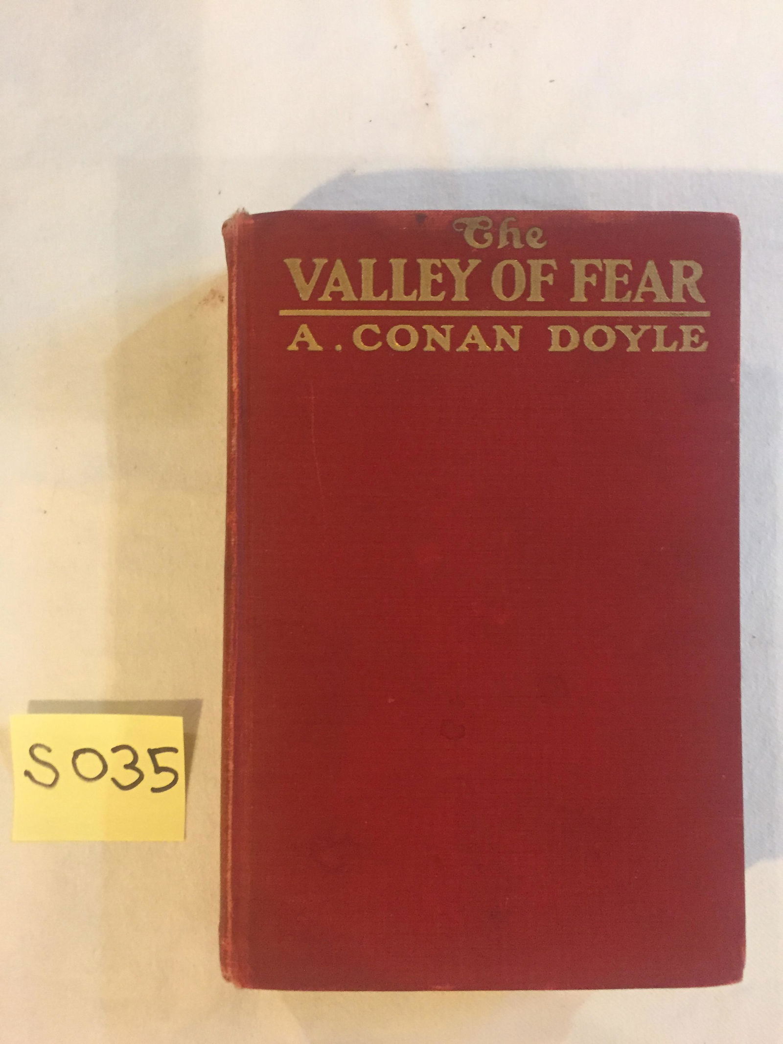 Valley of Fear. 1st Ed. Conan Doyle. Sherlock Holmes. (1 of 8)