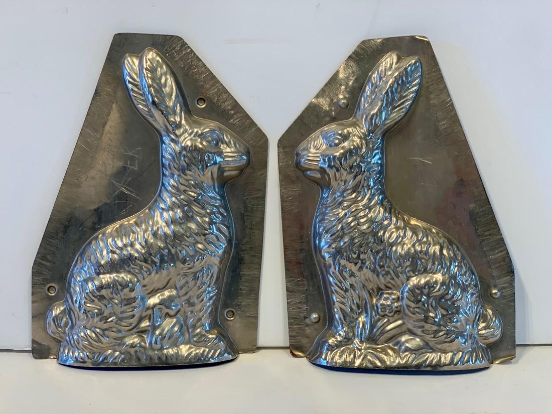 Rabbit Chocolate Mold, early 20th c (1 of 3)