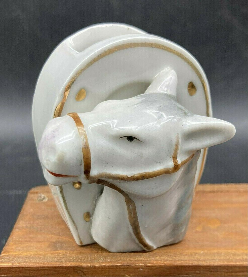 1940's-1950's Vintage Horse Wall Pocket Marked Japan (1 of 6)