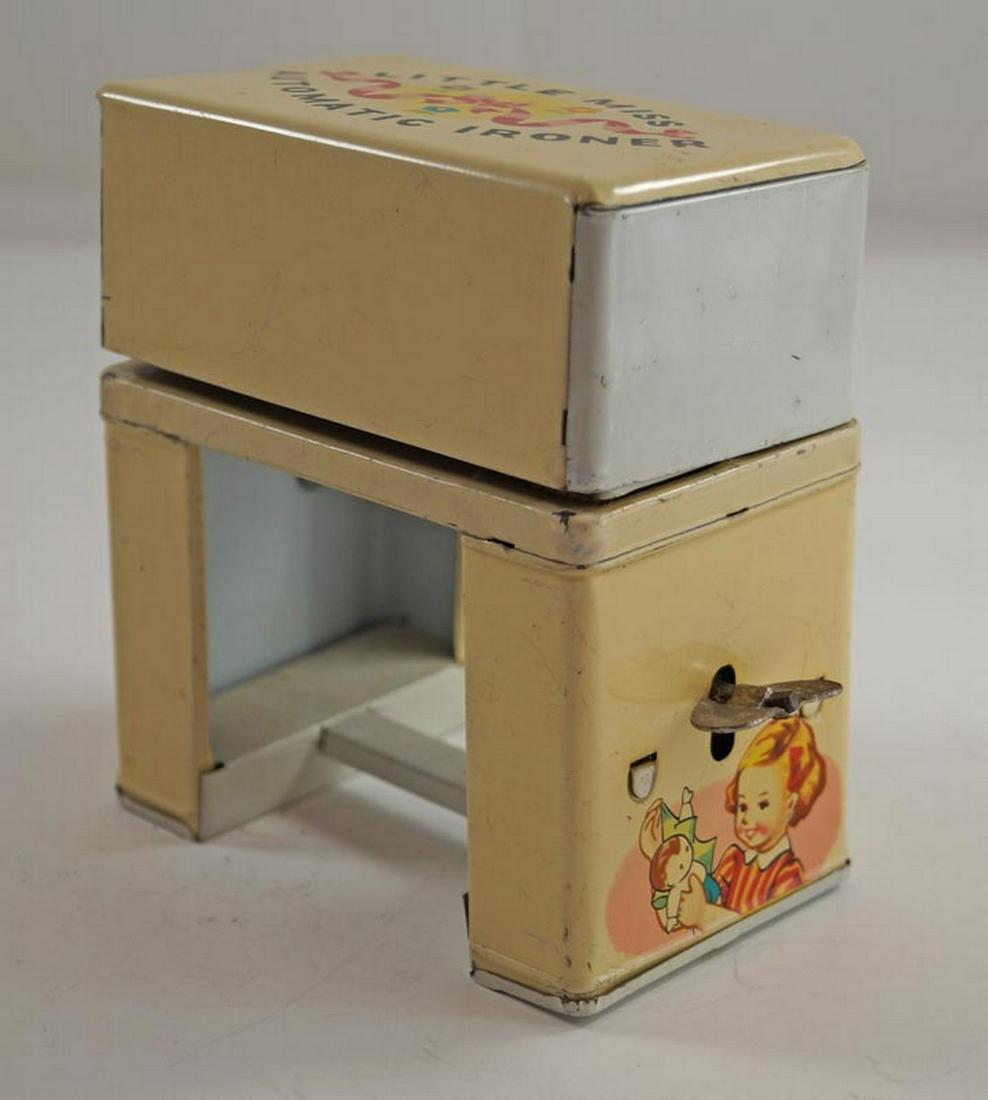 Vintage Little Miss Automatic Ironer Tin Toy (1 of 7)