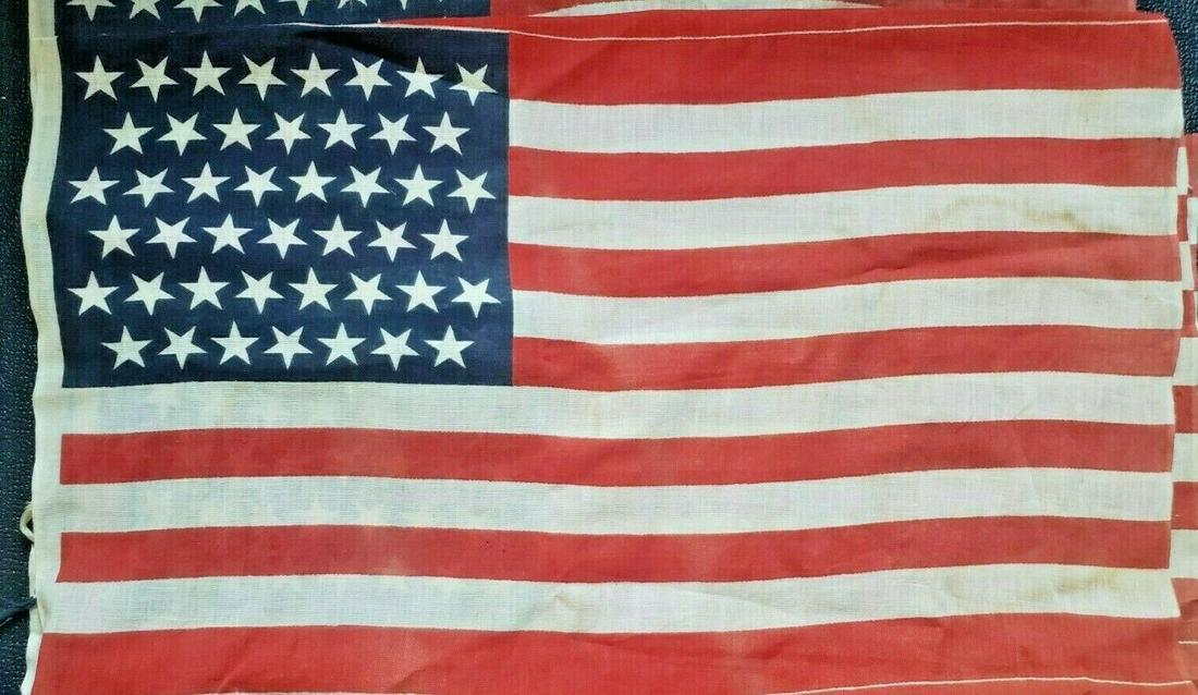 45 Star Flag - printed flag 1896 14 X 25" (1 of 4)