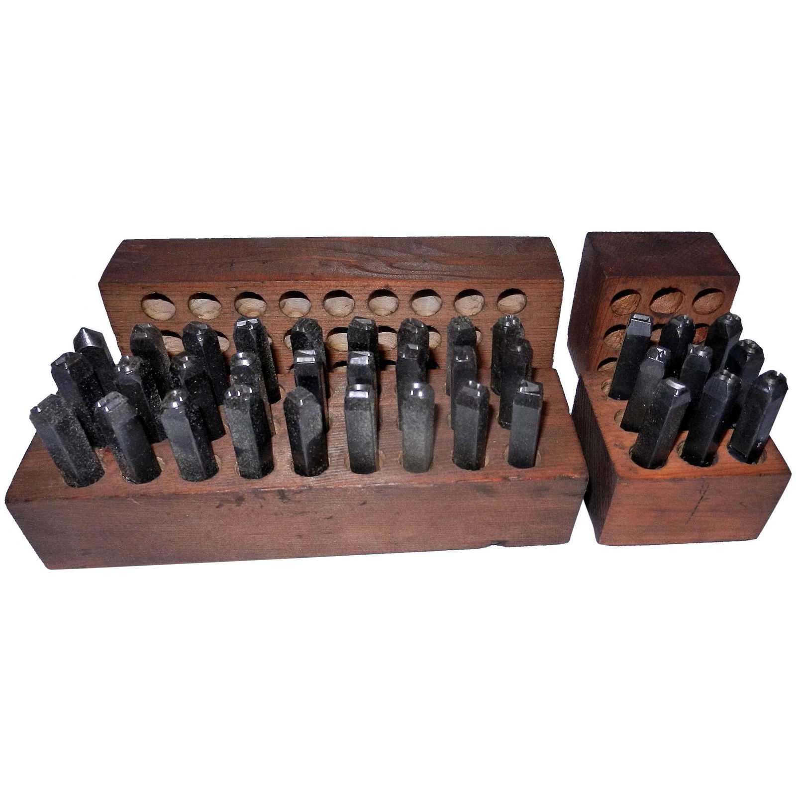 Vintage Steel Complete Letters and Numbers Stamp Punch (1 of 6)