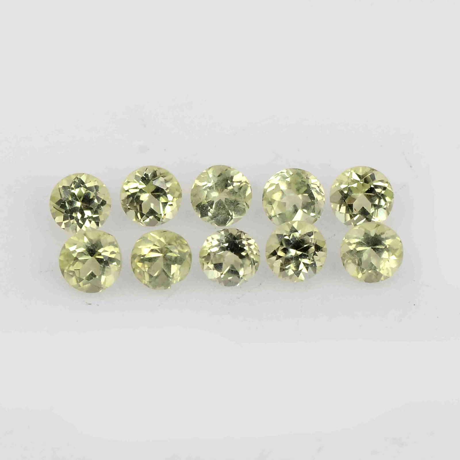 1.40 Carat Green Color Natural Round Peridot Loose (1 of 8)