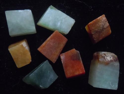 8.89 GRAM SET OF GENUINE BURMESE JADEITE JADE (1 of 11)