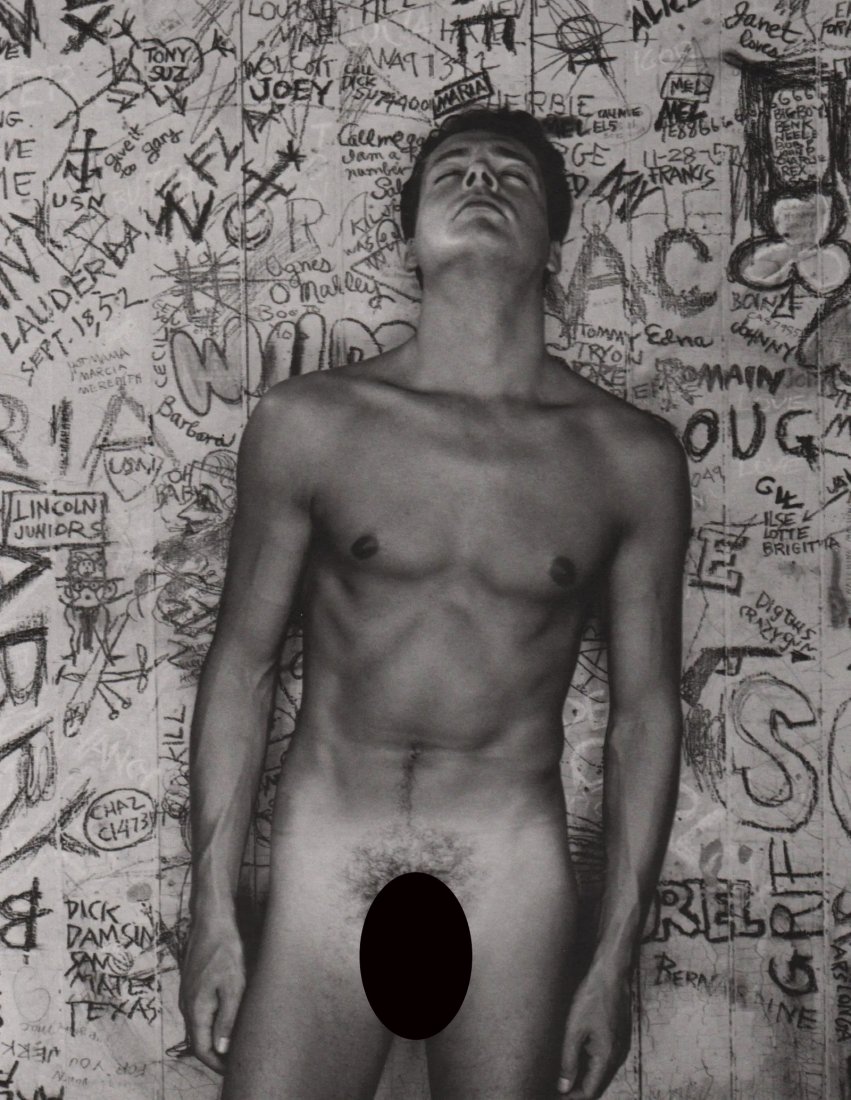GEORGE PLATT LYNES - Male Nude, 1955: Artist: GEORGE PLATT LYNES Print Title: Male Nude, 1955 Medium: Duotone Photoengraving Printed in: The USA, 1990â€™s Image Size: approx. 8.5 x 6.5” George Platt Lynes 1907-1955).was an Amer