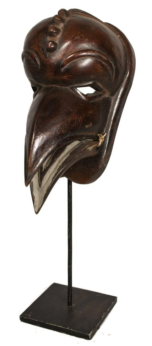 Ceremonial bird mask – Wood – Chokwe – (1 of 10)