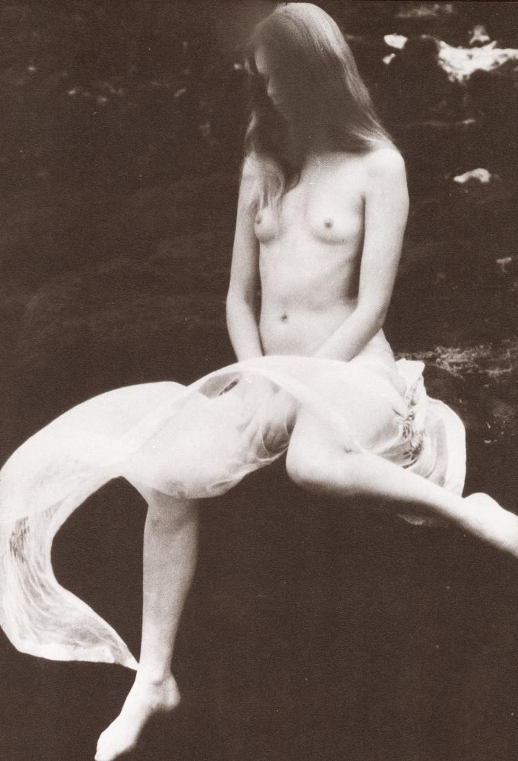 DAVID HAMILTON - Nude: Artist: David Hamilton Title: Nude Medium: Photo Litho, 1972, Germany Dimensions: 7.05x10.35" Description: Heat Wax Mounted on 11x14" Conservation Board Artist Bio: David Hamilton (1933 - 2016) was a 