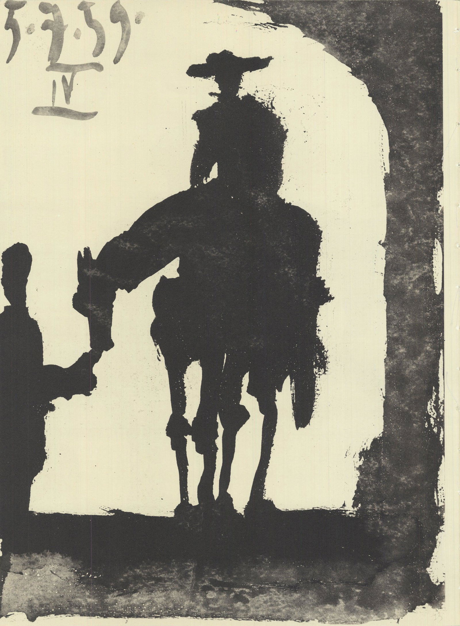 Pablo Picasso - Toros (II) - 1959 Lithograph 14.5" x (1 of 1)