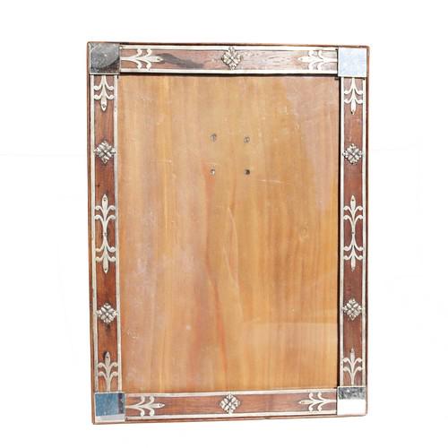 Silver and Rosewood photo frame - 19th century (1 of 9)