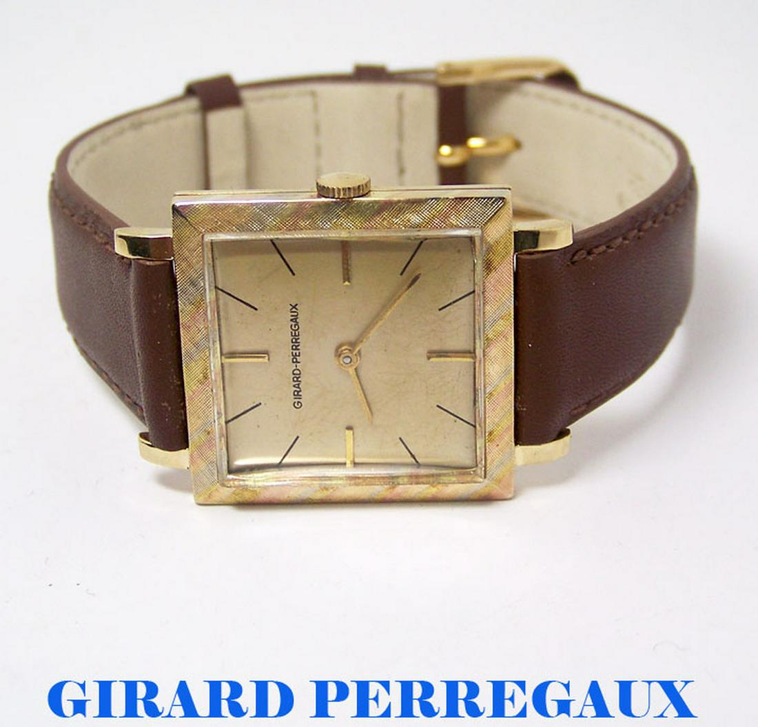 Vintage 14K GIRARD PERREGAUX Mens Winding 17J Watch (1 of 13)