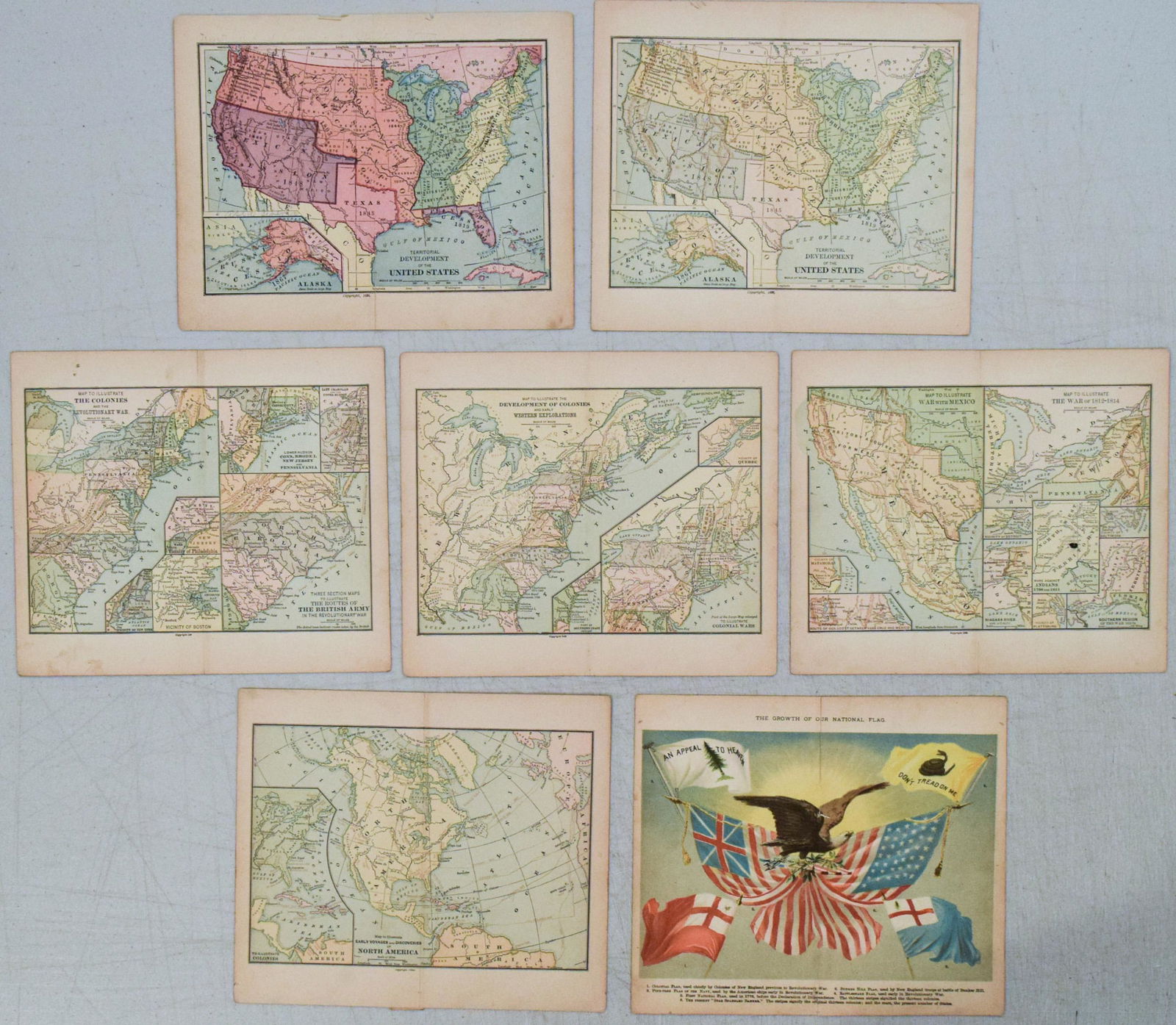 1885-90 Maps on the US's Territorial Development (1 of 1)