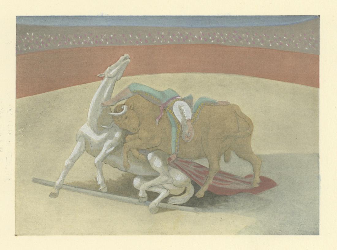 Pablo Picasso "Courses de taureaux" pochoir (1 of 1)