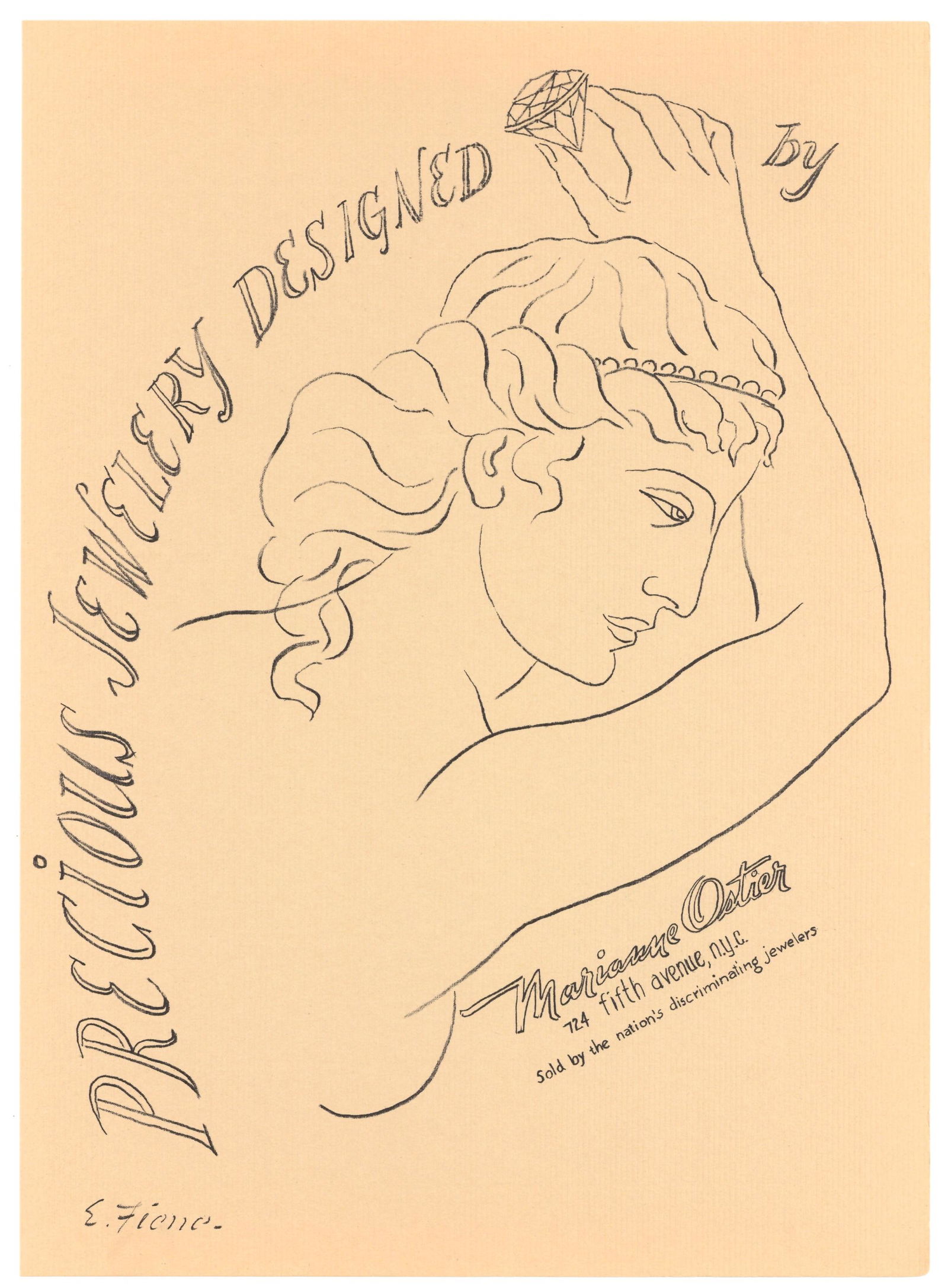 Ernest Fiene original lithograph (1 of 1)