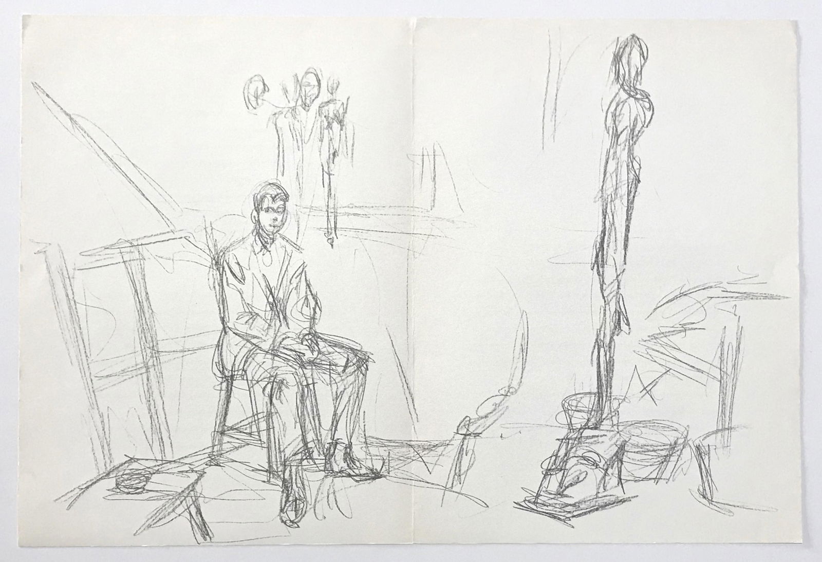 Alberto Giacometti original lithograph, 1961 (1 of 1)