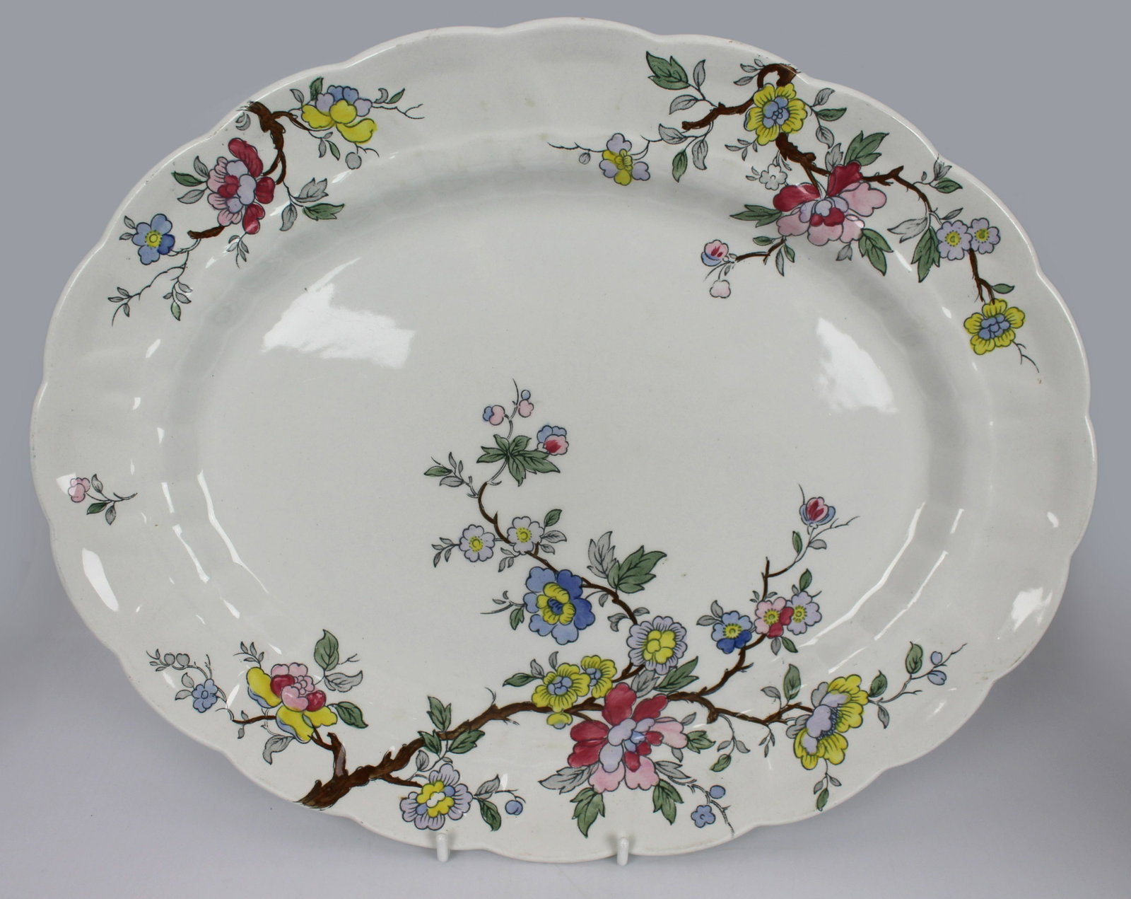 Booths Chinese Tree Serving Platter: Booths Chinese Tree Serving Platter Reserve: $34.00 Shipping: Domestic: Flat-rate of $95.00 to anywhere within the contiguous U.S. International: Foreign shipping rates are determined by destination. 
