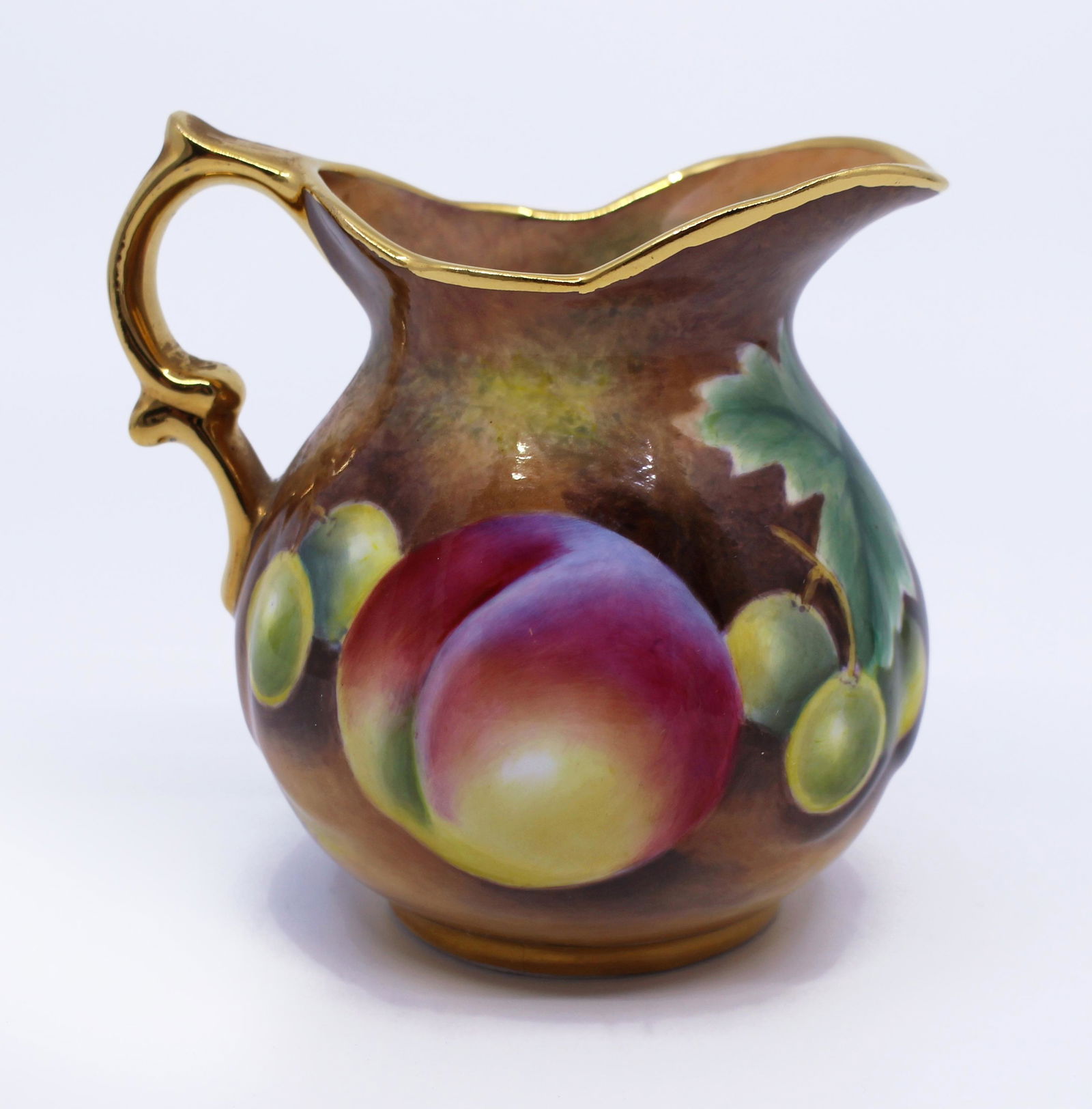 Hand Painted Fruit Cream Jug by Leaman (1 of 9)