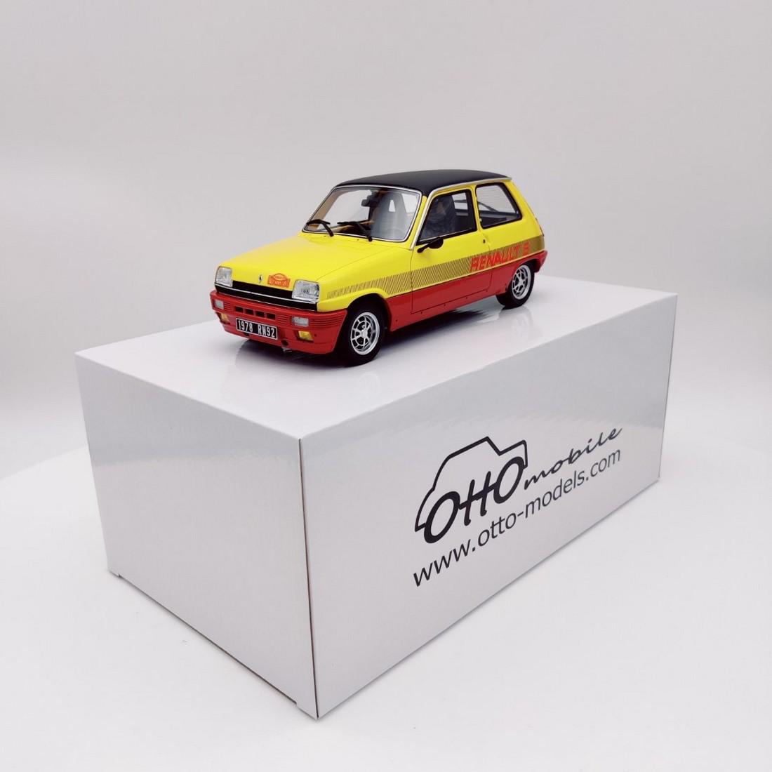 Otto Mobile Renault 5 TS Monte Carlo 1978 Tournesol Yellow 1:18: Title: Otto Mobile Renault 5 TS Monte Carlo 1978 Tournesol Yellow 1:18 Description: Limited edition 1 of 900 Brand/Maker: Otto Mobile Material: Resin Reserve: $90.00 Shipping: Domestic: Flat-rate of $