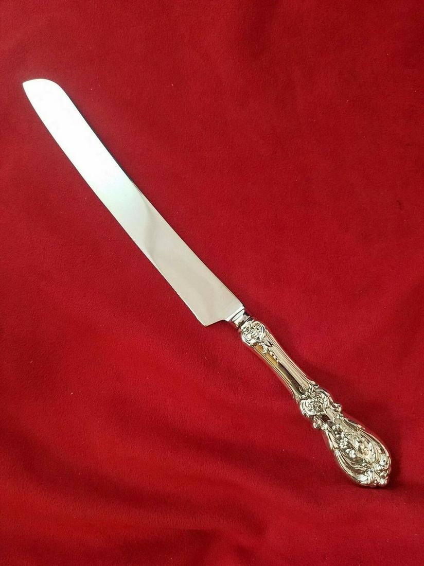 Francis I Custom Made Sterling Handle Cake Knife (1 of 2)