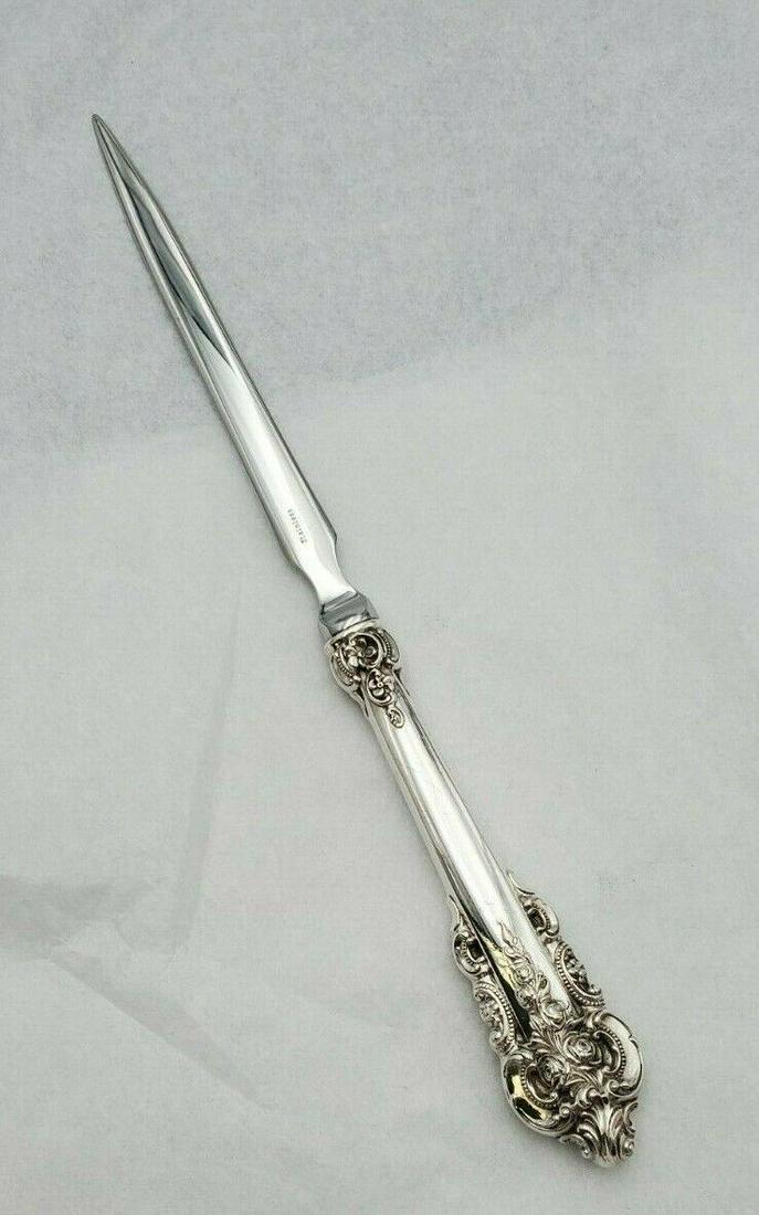 Grande Baroque Custom Made Sterling Handle Letter Opener (1 of 3)
