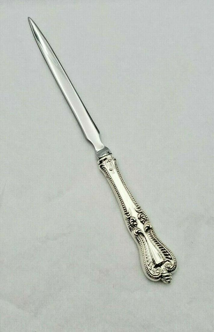Old Colonial Custom made Sterling Handle Letter Opener (1 of 3)