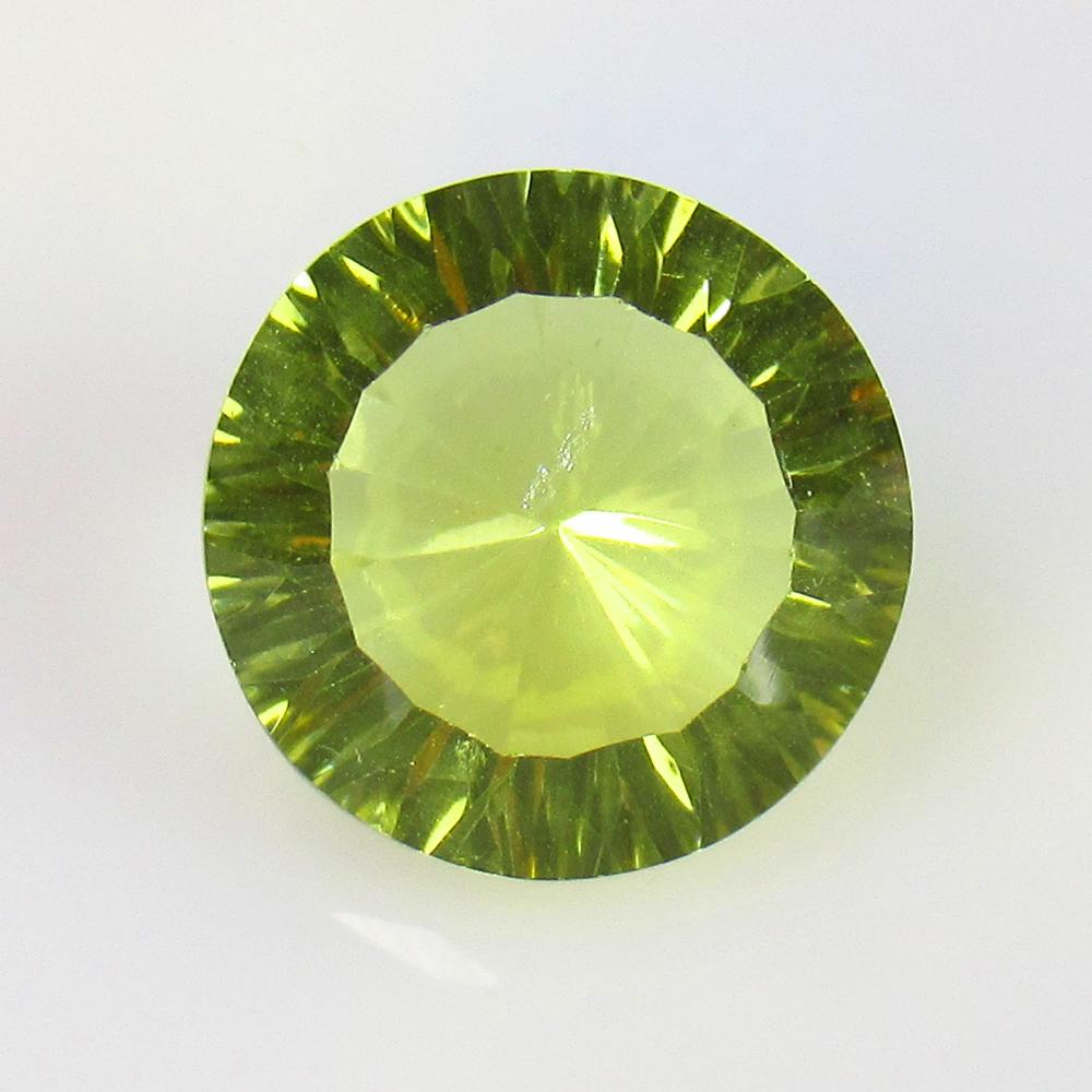14.45 Ctw Natural Lemon Quartz Concave Cut: No Reserve! Title: 14.45 Ctw Natural Lemon Quartz Concave Cut Stone Clarity: VVS Gemstones: Lemon Quartz Carat Weights: 14.45 Size/Dimensions: 16.50 x 16.50 x 10.20 mm Additional Information: Good Lus