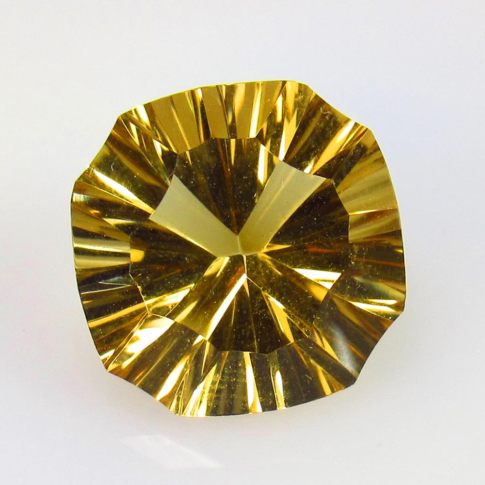 7.34 Ctw Natural Champagne Quartz Fancy Cut (1 of 2)