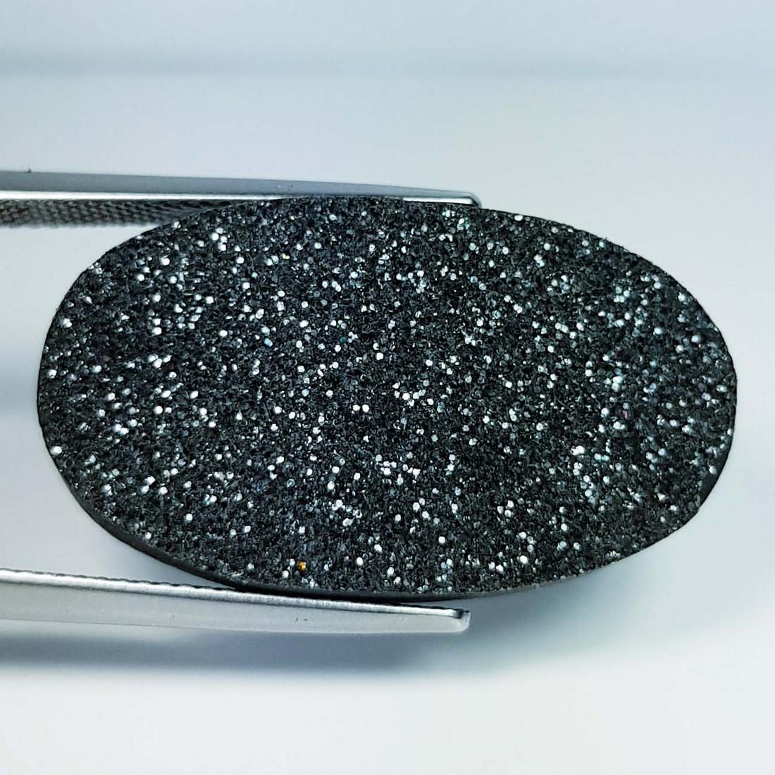 22.90 ct Natural Black Drucy (1 of 5)