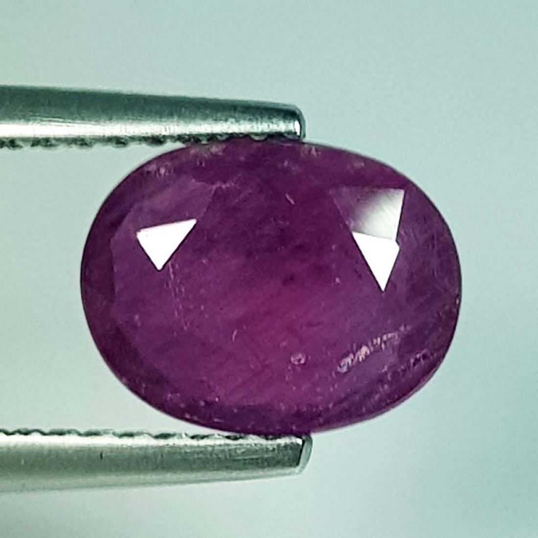 2.04 ct Natural Pink Sapphire: No Reserve! Title: 2.04 ct Natural Pink Sapphire Color/Clarity: Loosegemstone Gemstones: VS Carat Weights: 2.04 Size/Dimensions: 9.10 x 7.10 x 3.00 Additional Info: Oval - Burma Shipping: Domesti