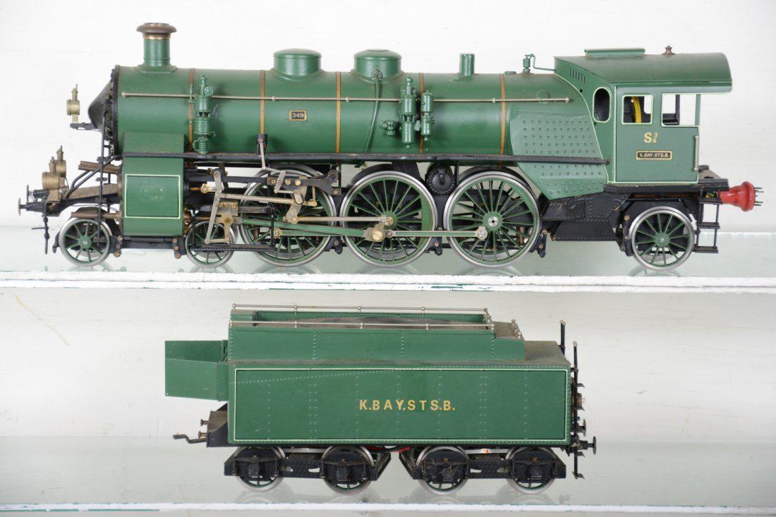 Wilag gauge 1 (Made in Germany) , K.Bay 4-6-2 locomotive, electric version.all brass and steel, c10.: Wilag gauge 1 (Made in Germany) , K.Bay 4-6-2 locomotive, electric version.all brass and steel, c10. Reserve: $1,996.00 Shipping: Domestic: Flat-rate of $40.00 to anywhere within the contiguous U.S. I