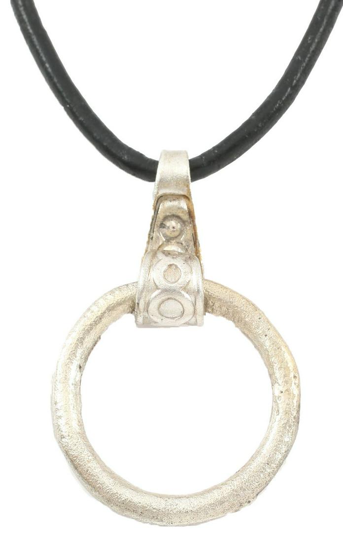 CELTIC PROSPERITY RING NECKLACE, C. 400 - 100BC (1 of 2)