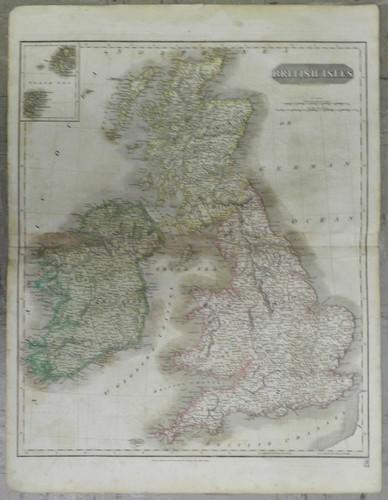 British Isles: Publication Date: 1817 Title: British Isles Cartographer: THOMSON, JOHN & CO. Publisher: JOHN THOMSON, JUNR. & CO. Height: 23.5 Width: 19.75 No.7 from Thomson's New General Atlas 1817. Hewitt sculp. B