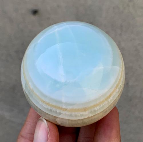291 Grams Beautiful Natural Aragonite Healing Sphere (1 of 6)
