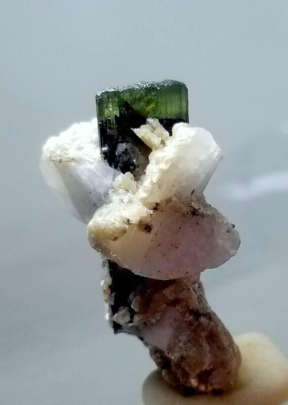 8 Gram Beautiful Natural undamage Green Tourmaline Crystal Specimen From Stak nala skardu pakistan (1 of 5)