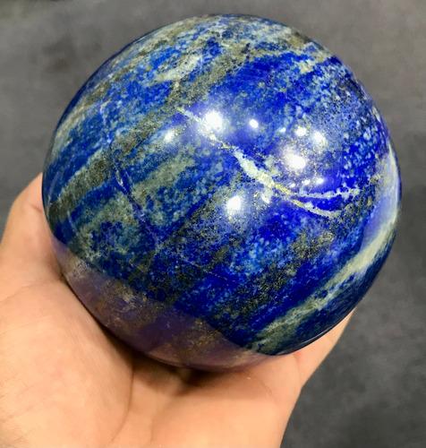 2 Kg Lapis Lazuli with Golden Pyrite Sphere @Afghanistan (1 of 3)
