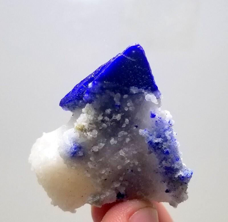 25 Grams Lovely Natural Blue Lazurite Crystal Specimen From Badakhshan Afghanistan (1 of 7)