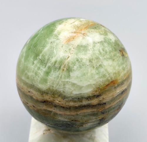 314 Grams Top Quality Natural Green  Calcite Healing Sphere (1 of 5)